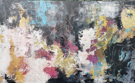 PARADOJA IRREAL, Acrílico sobre lienzo,   100 X 60 cm , 2025 375 €